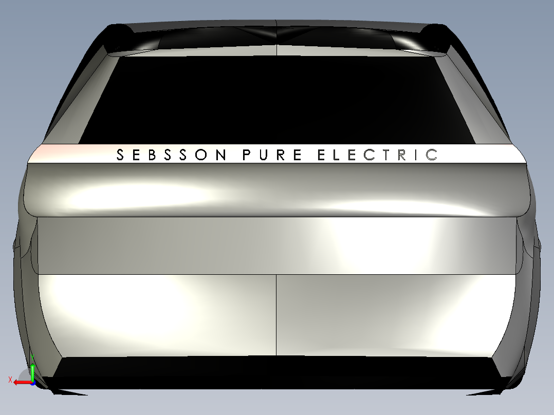 汽车车身 (16)后视图