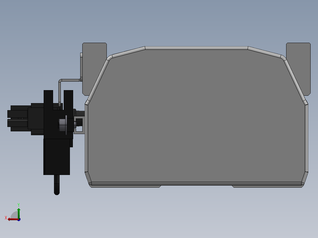 精密模组MY100-T10-350L-BC-P10B-C4-C后视图
