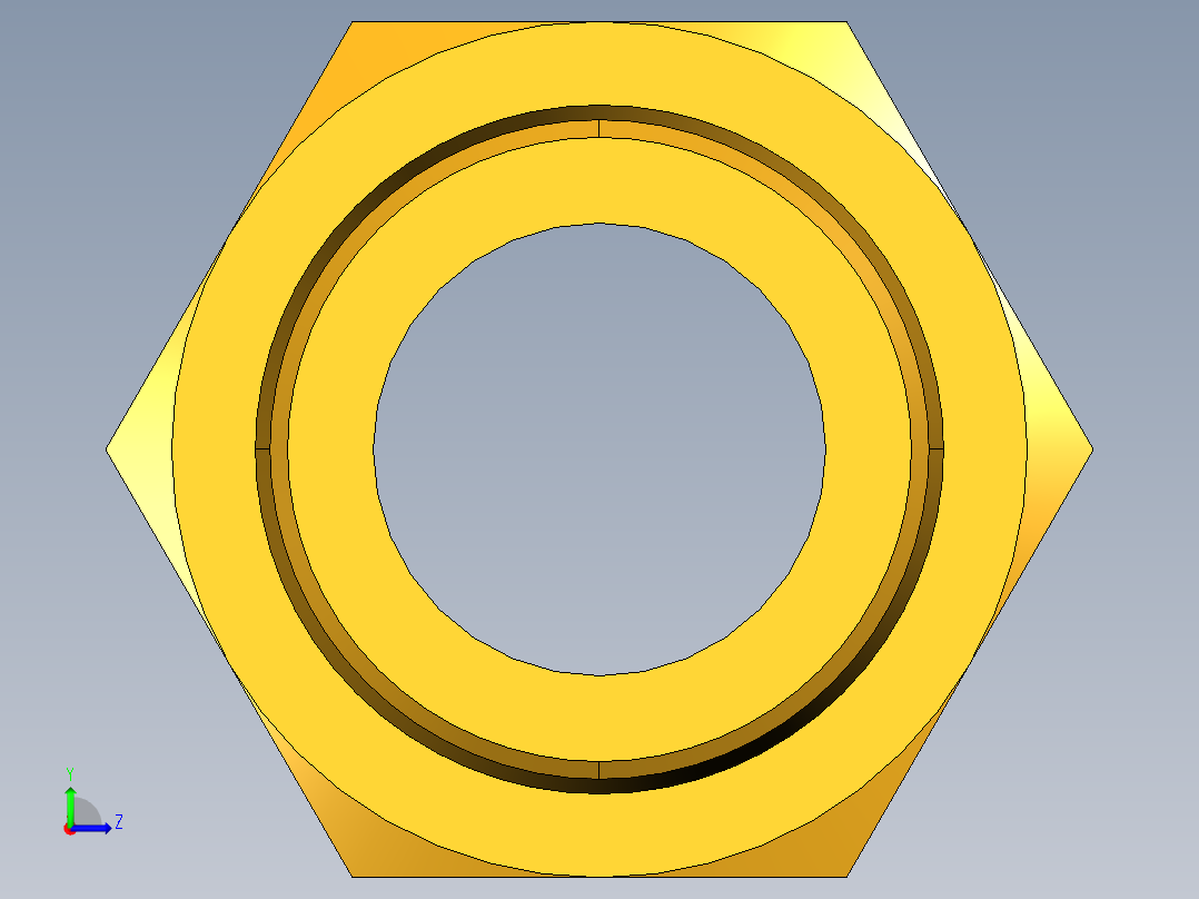 扩口式工业通用硬管接头Male Connector 48F-12-8左视图