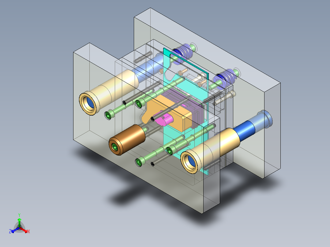 摩托车尾架固定座冲孔落料模具设计【带三维图】371411==330