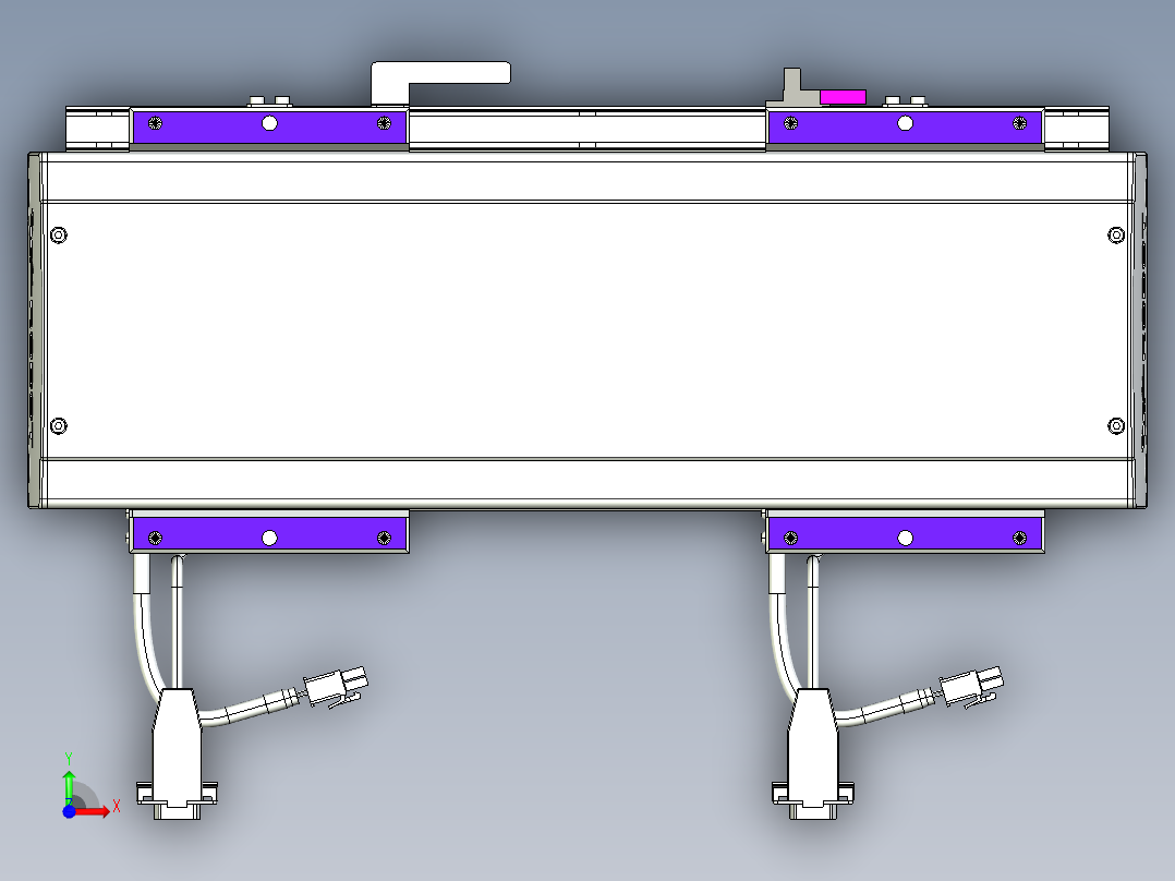 威洛博VL系列3d模型模组2VL14S1Y-S100前视图