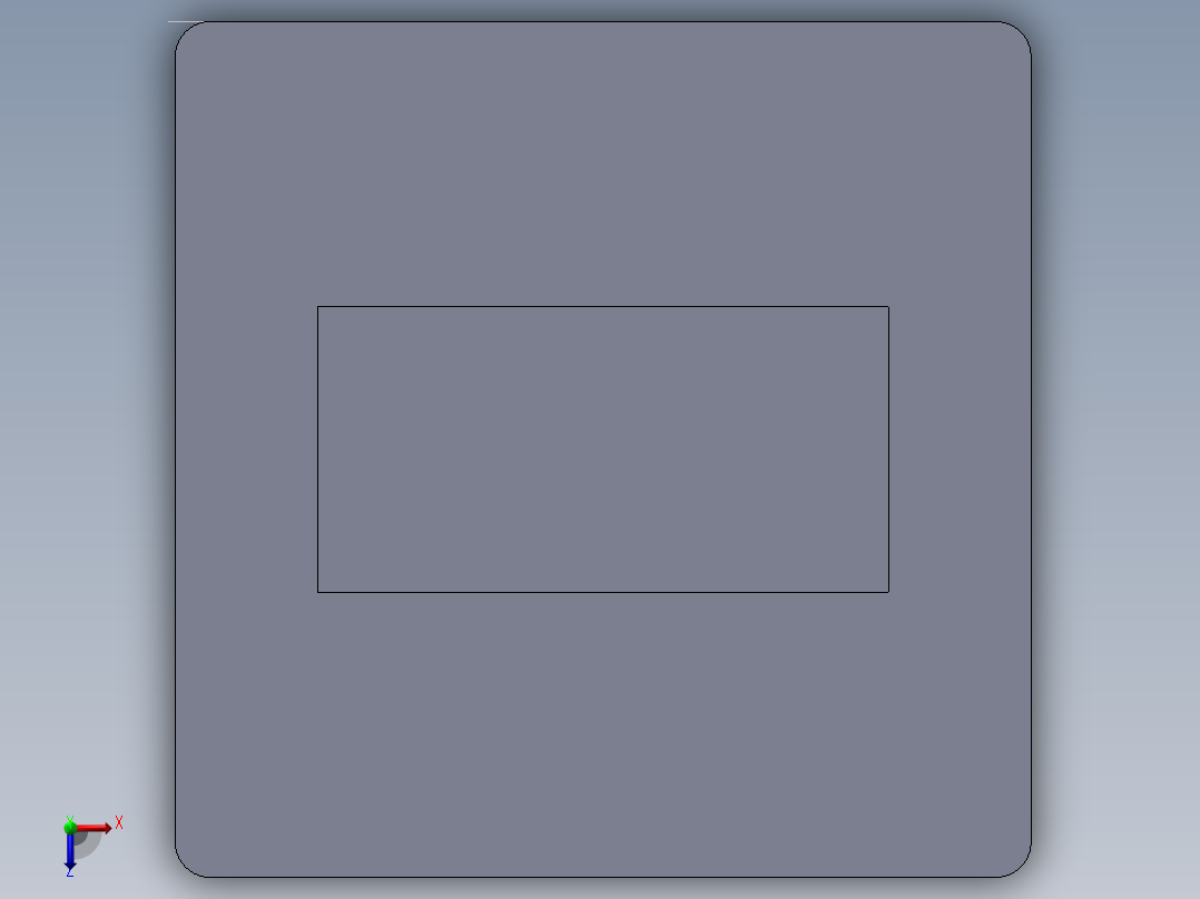 铝型材及其附件6.21.06.SLDPRT俯视图