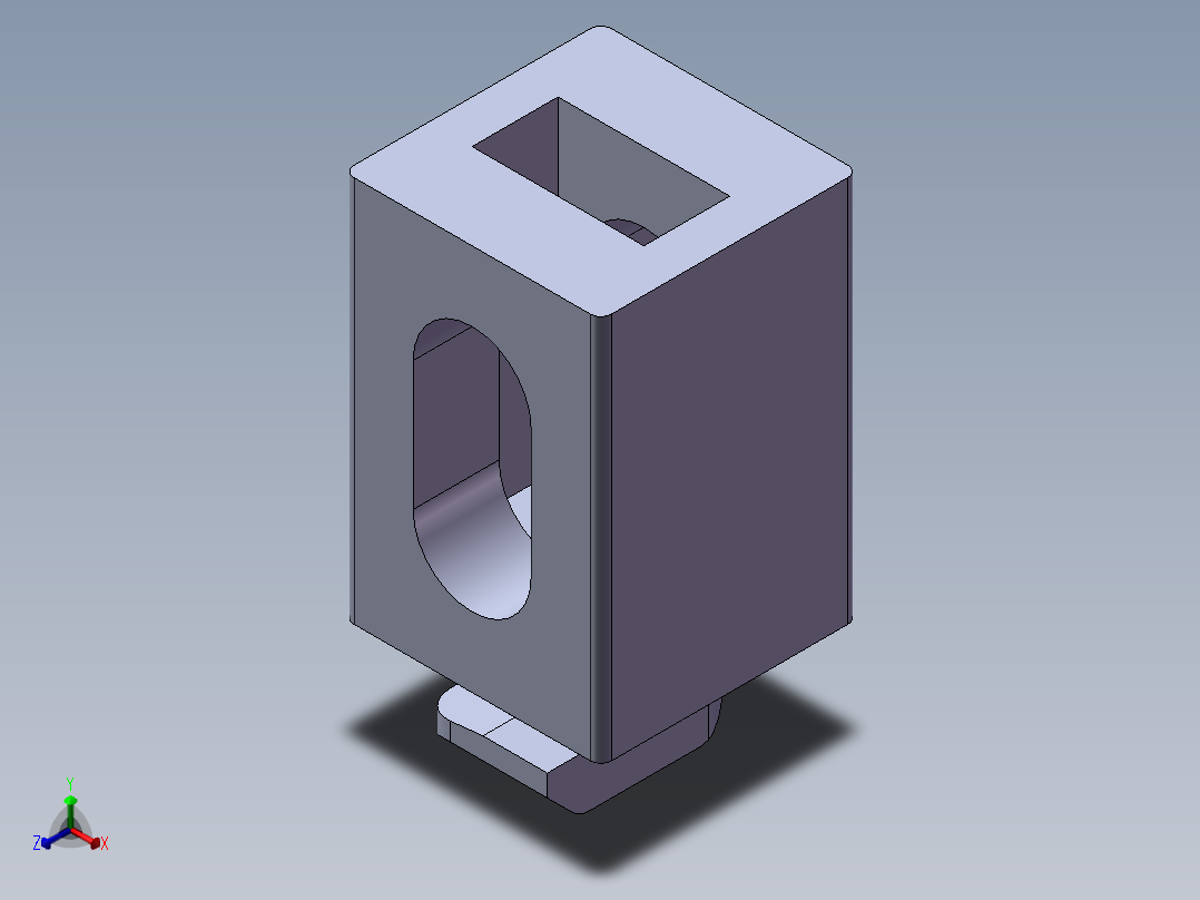 铝型材及其附件6.21.06.SLDPRT正等轴测图