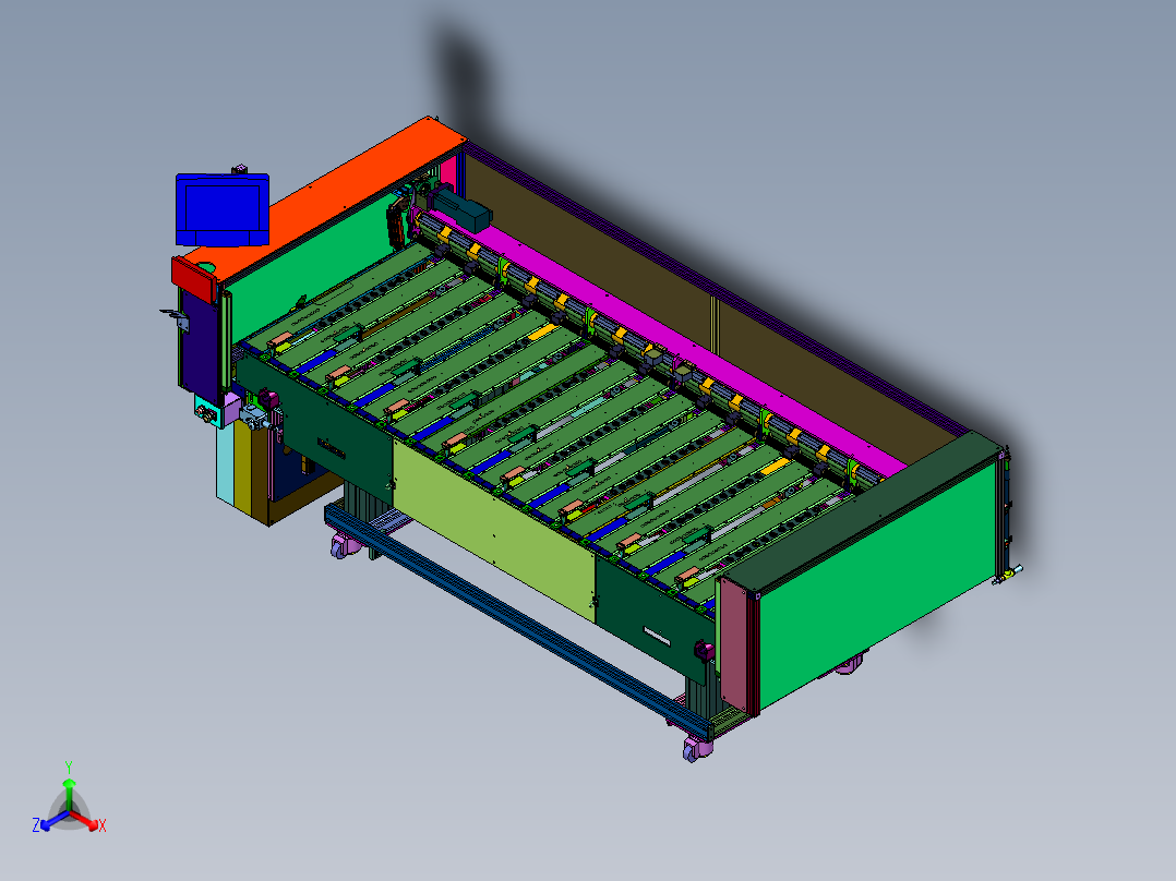 大型卷带辊压机