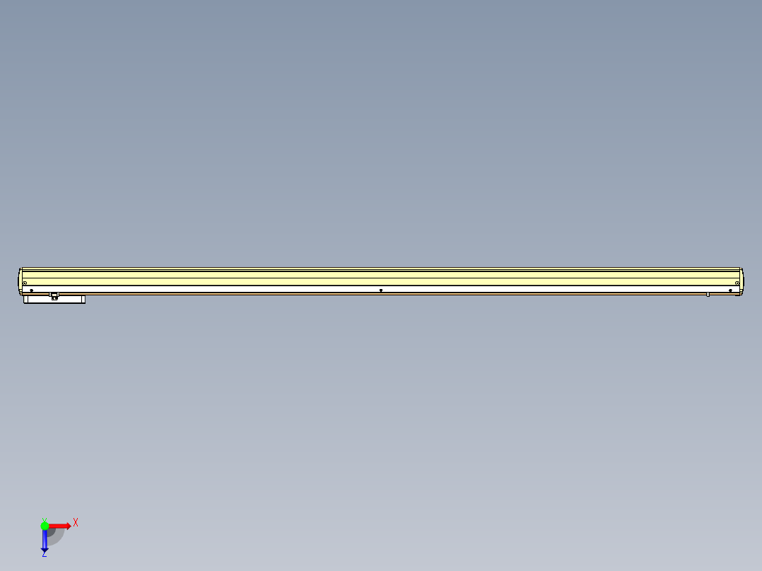 威洛博LC系列3d模型模组LC17E1Y-S1700俯视图