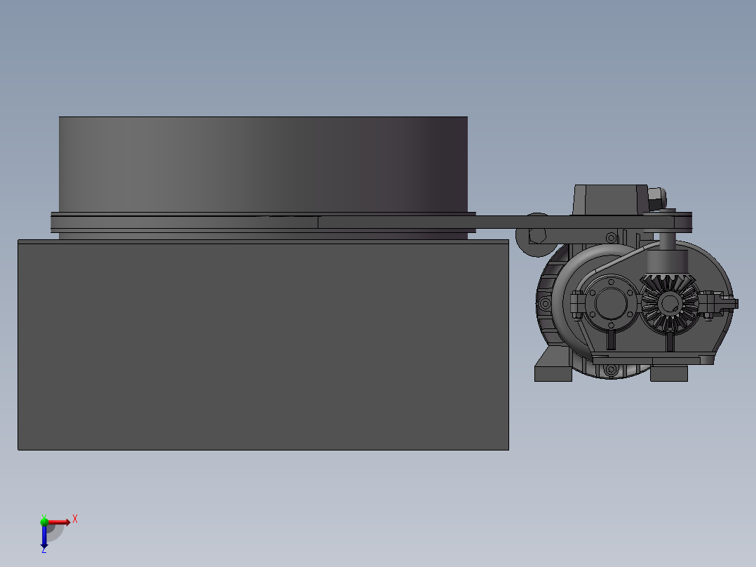 NJP1200型胶囊充填机转塔机构设计(sw12+说明书+cad)俯视图