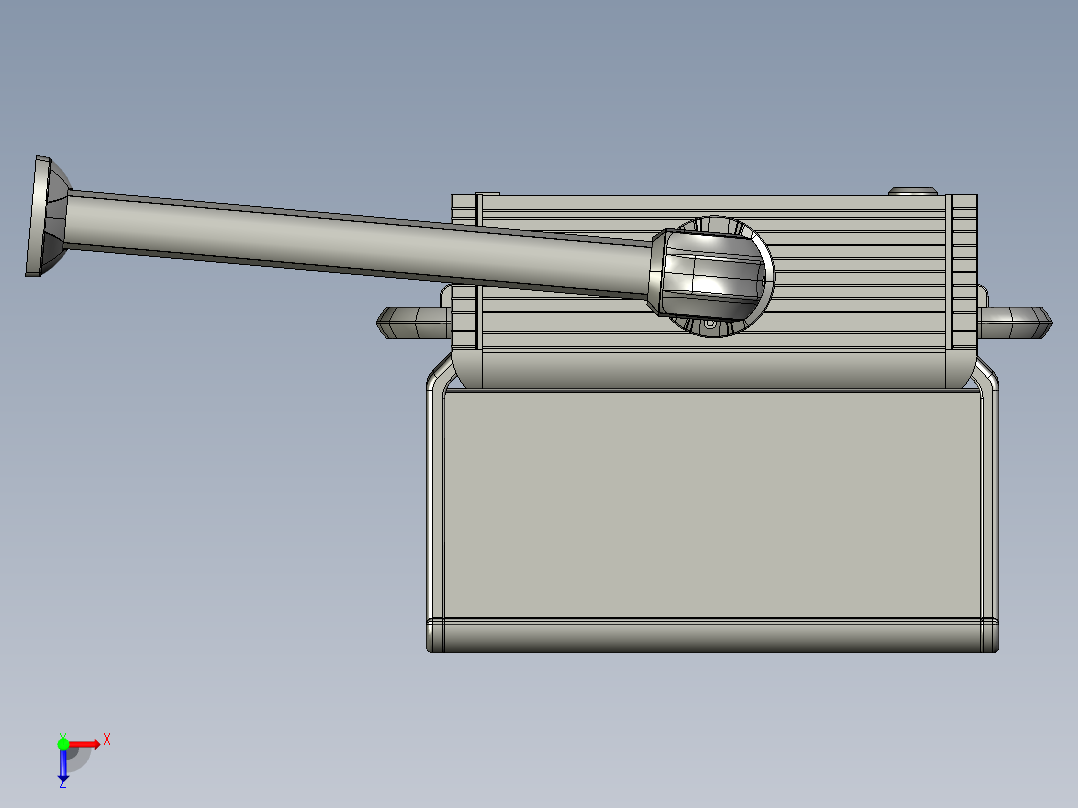 悬臂控制操控箱键盘支架-C2-固定底座-转角-箱体连接器-500-300俯视图