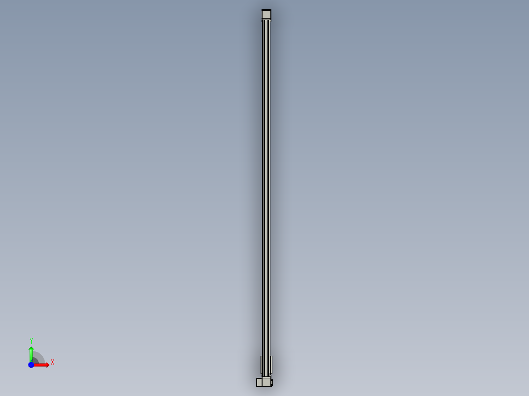 欧规系列-GB8-L96-S3400-BLU-P40-MS3前视图