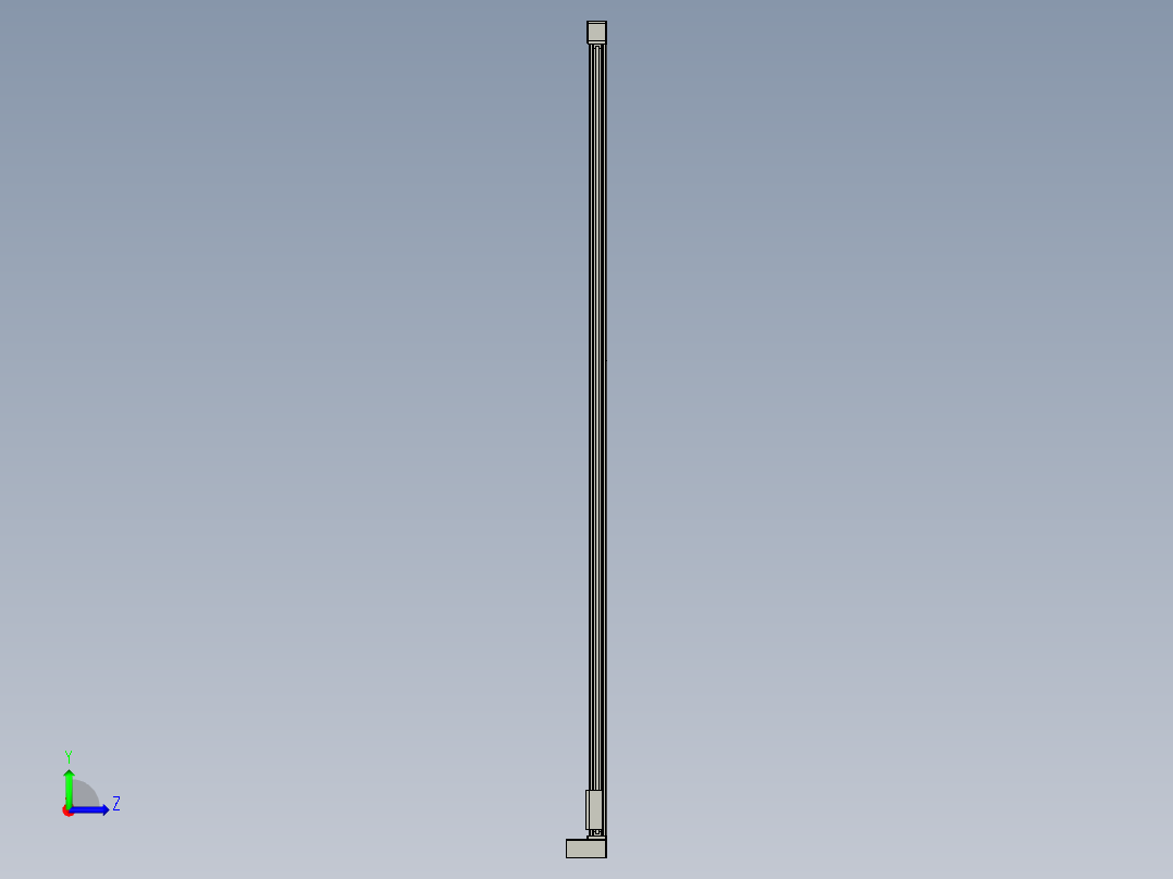 欧规系列-GB8-L96-S3400-BLU-P40-MS3左视图