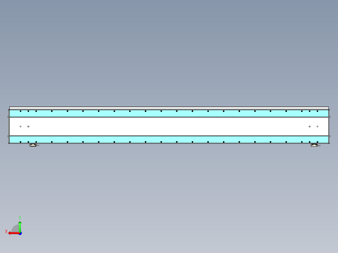威洛博LC系列3d模型模组2LC22H2Y-S1550后视图
