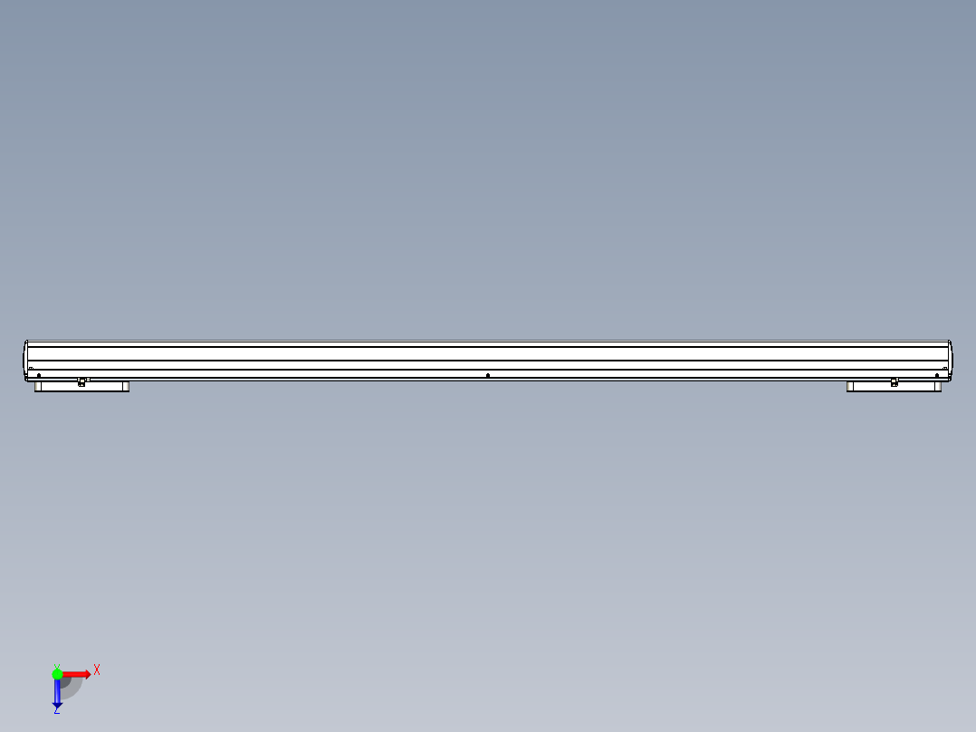威洛博LC系列3d模型模组2LC22H2Y-S1550俯视图