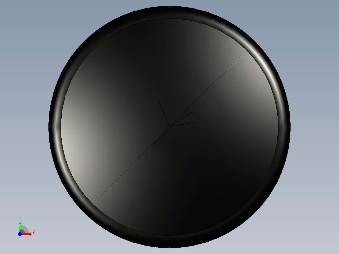 分割定位柱(無卡鎖A)2211-3D多系列多零件图纸模型前视图