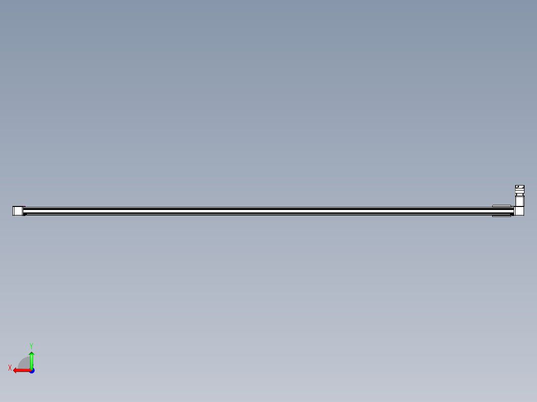 威洛博LB.GB同步带传动--欧规系列GB8-L192-S4600-BR-P75-K后视图