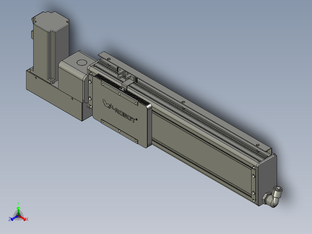 威洛博VBC10-S250-BL-P40正等轴测图