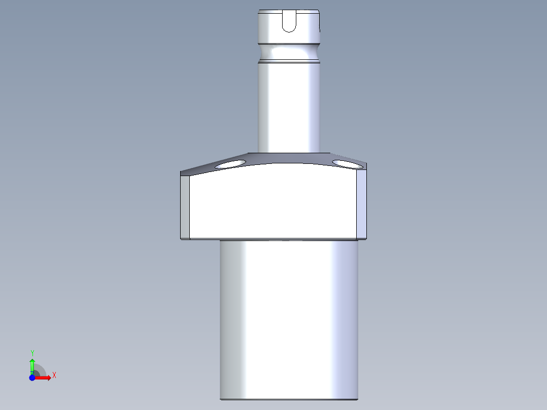 KOSMEKLHA0400-SL-F_R01多系列多零件图纸模型前视图