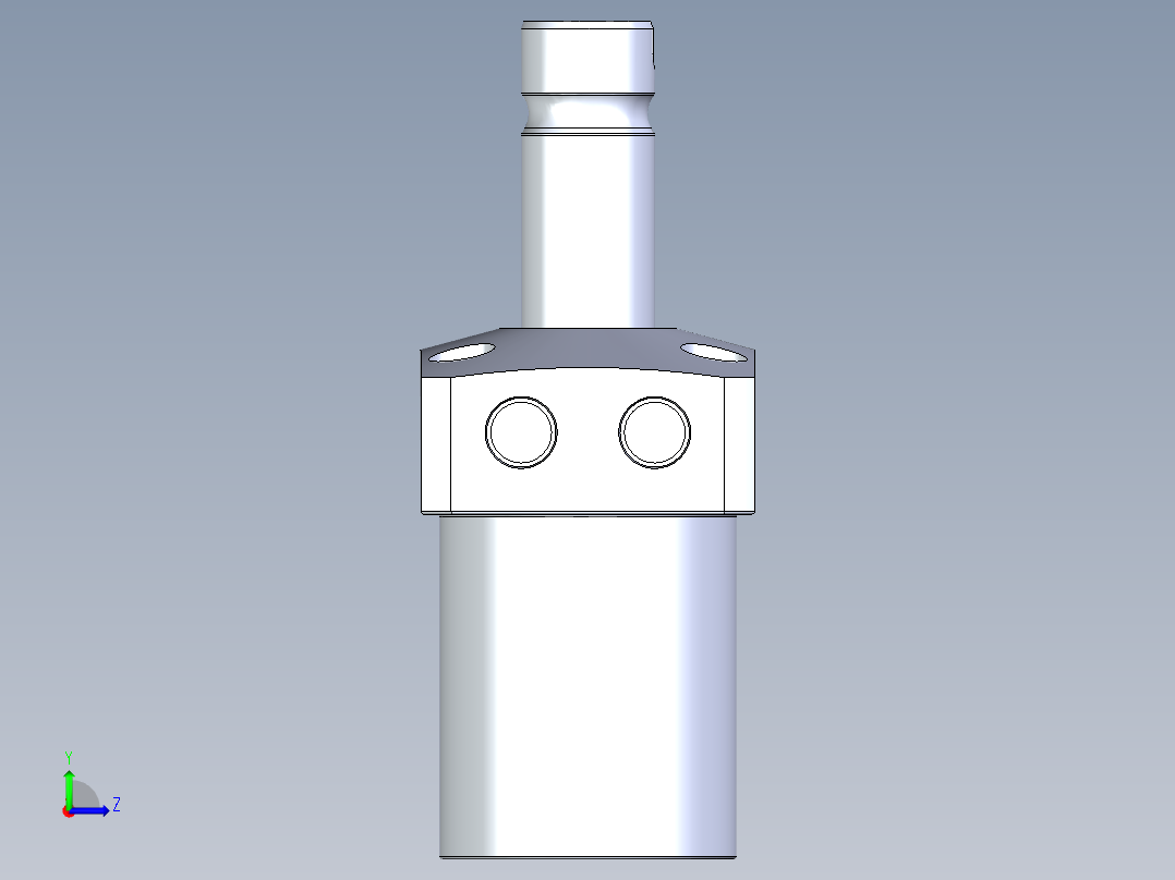 KOSMEKLHA0400-SL-F_R01多系列多零件图纸模型左视图