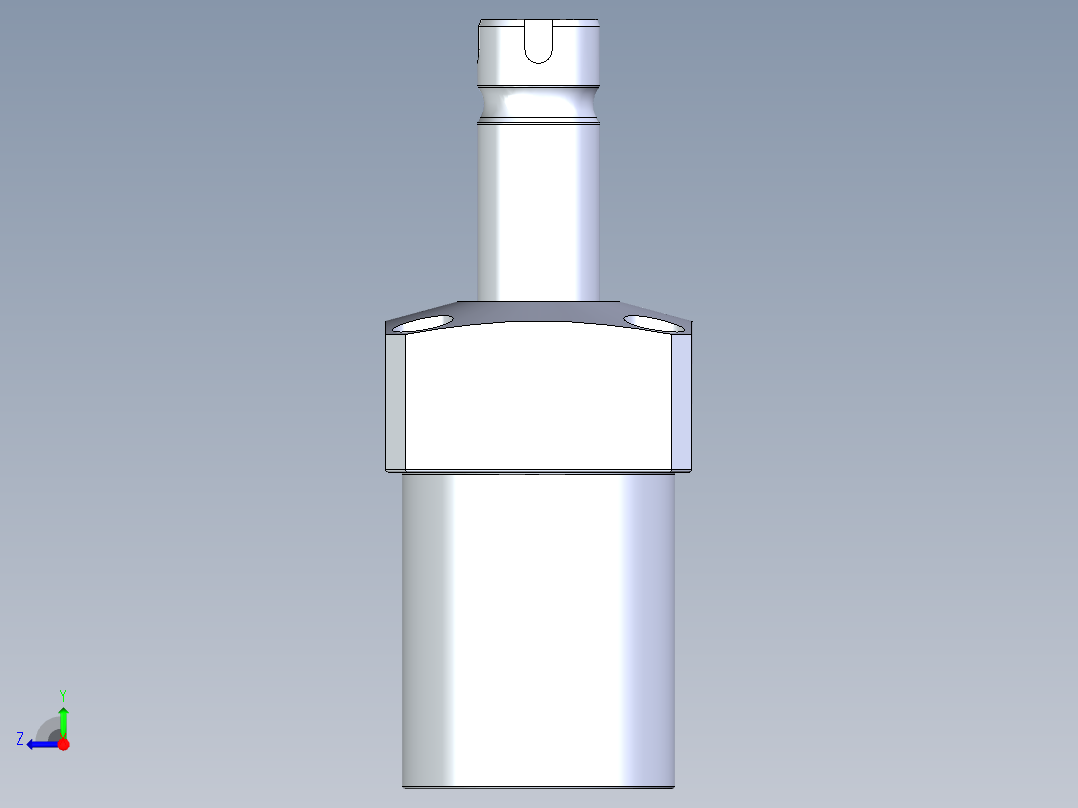 KOSMEKLHA0400-SL-F_R01多系列多零件图纸模型右视图