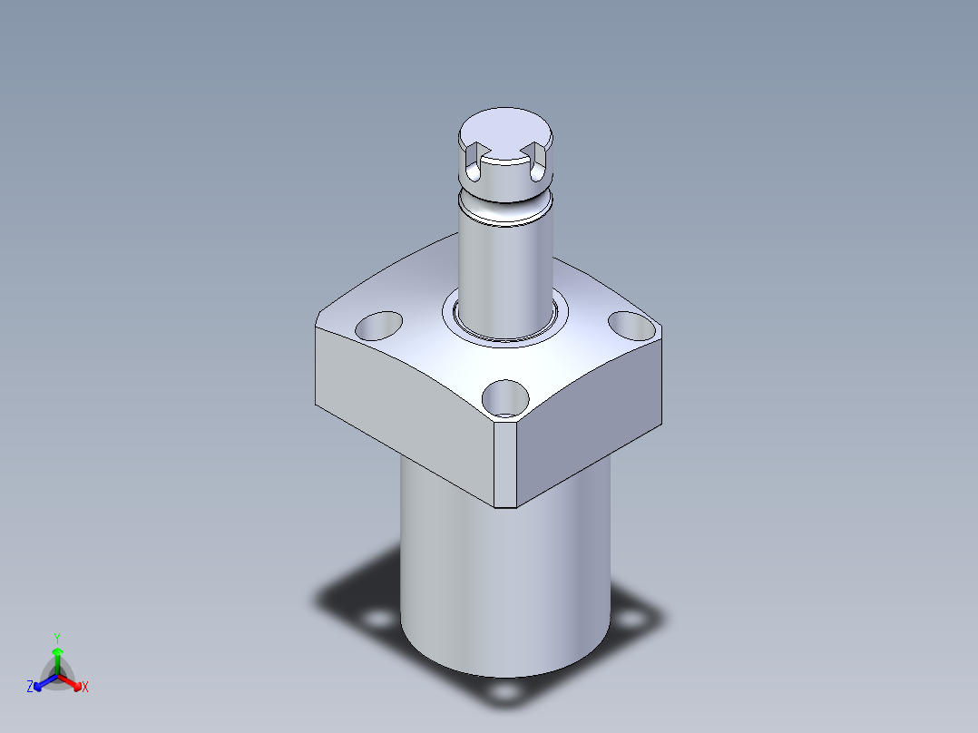 KOSMEKLHA0400-SL-F_R01多系列多零件图纸模型正等轴测图