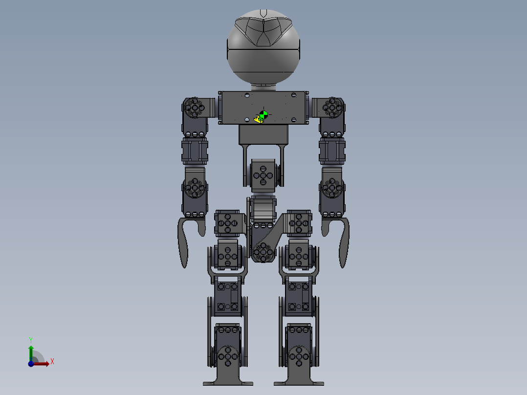 机器人（SW2015前视图