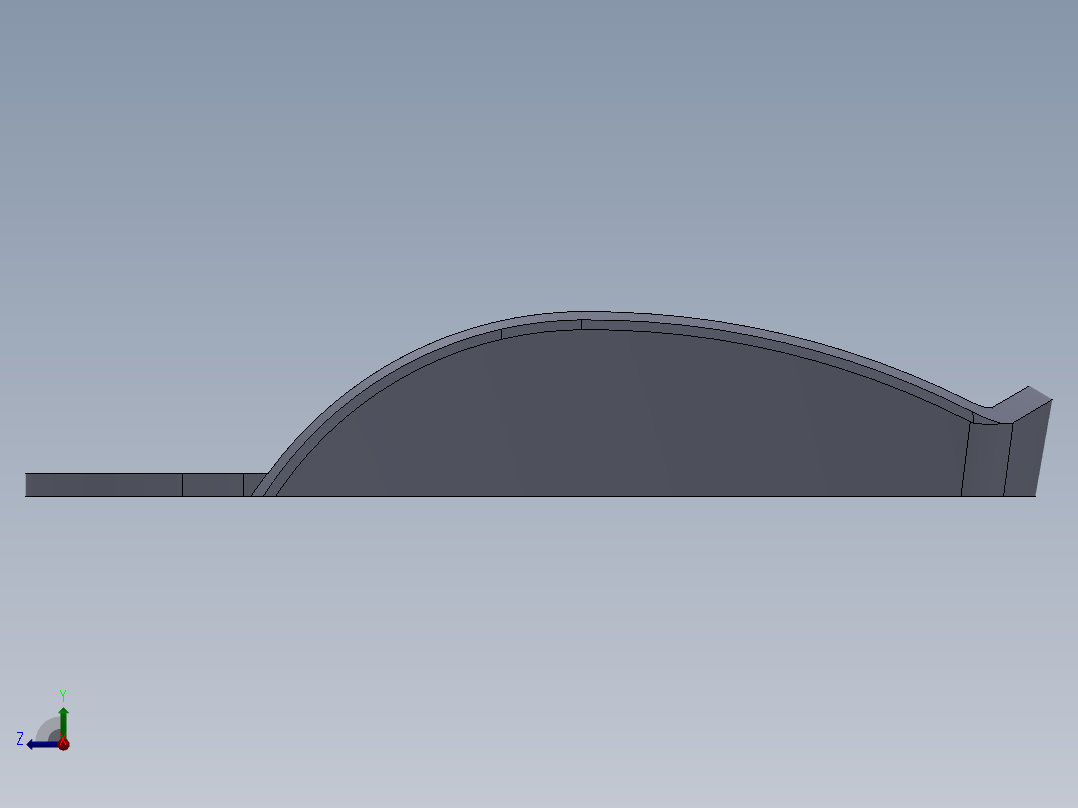 SolidWorks鼠标模型右视图