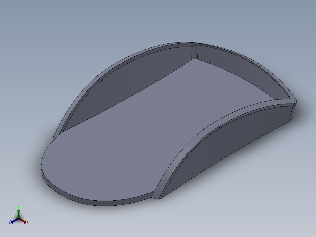 SolidWorks鼠标模型正等轴测图
