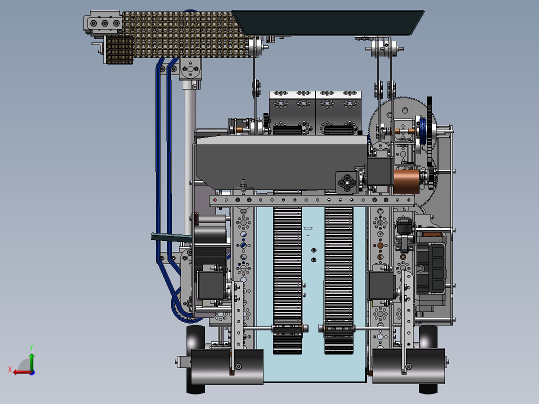 FRC智能机器人后视图