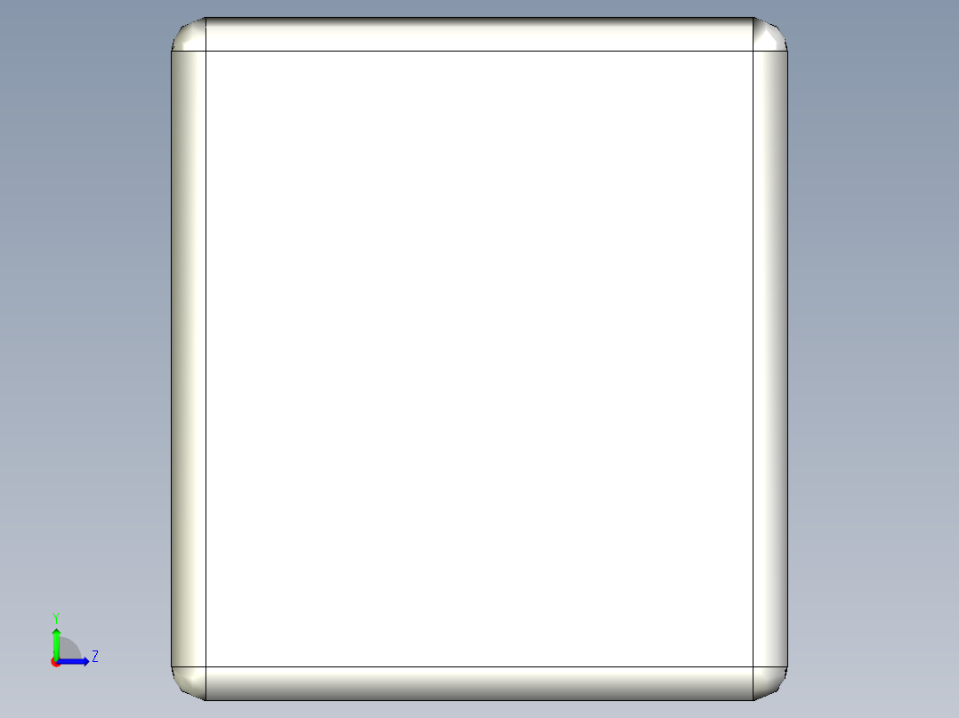 元器件3D封装C0402_04521左视图