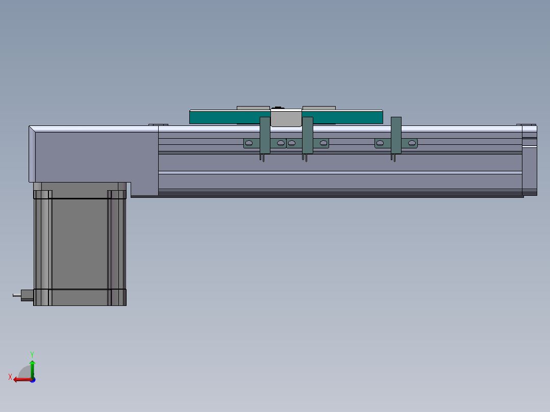 MTB同步带半封闭MTB6-BM-57后视图
