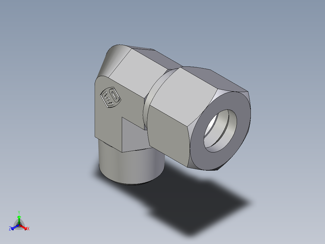 卡套式工业通用硬管接头EO_Male_stud_elbow_WE12LR71