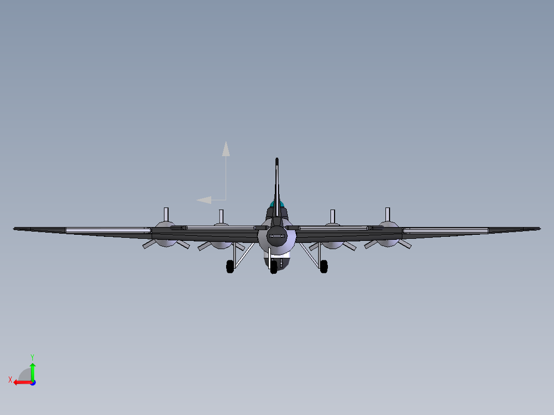 飞机1 (23)后视图