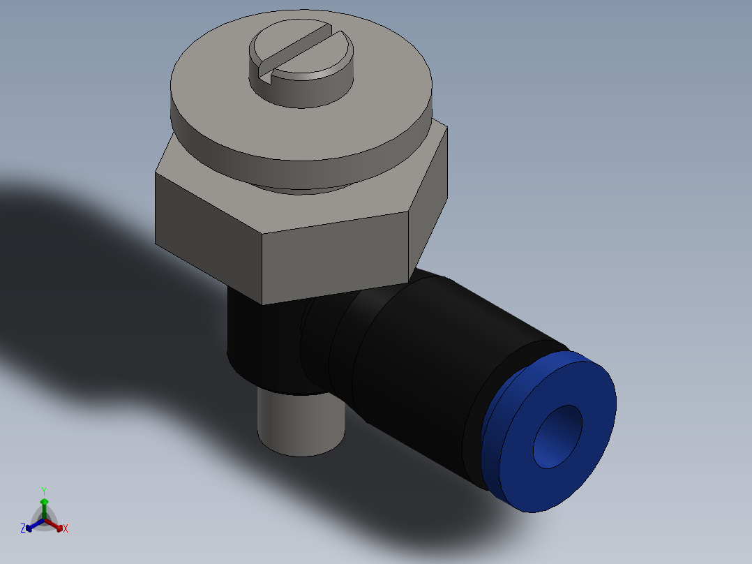 Ø4 x M5 - CONTROLE DE FLUXO 90° BANJO (C0K510405)