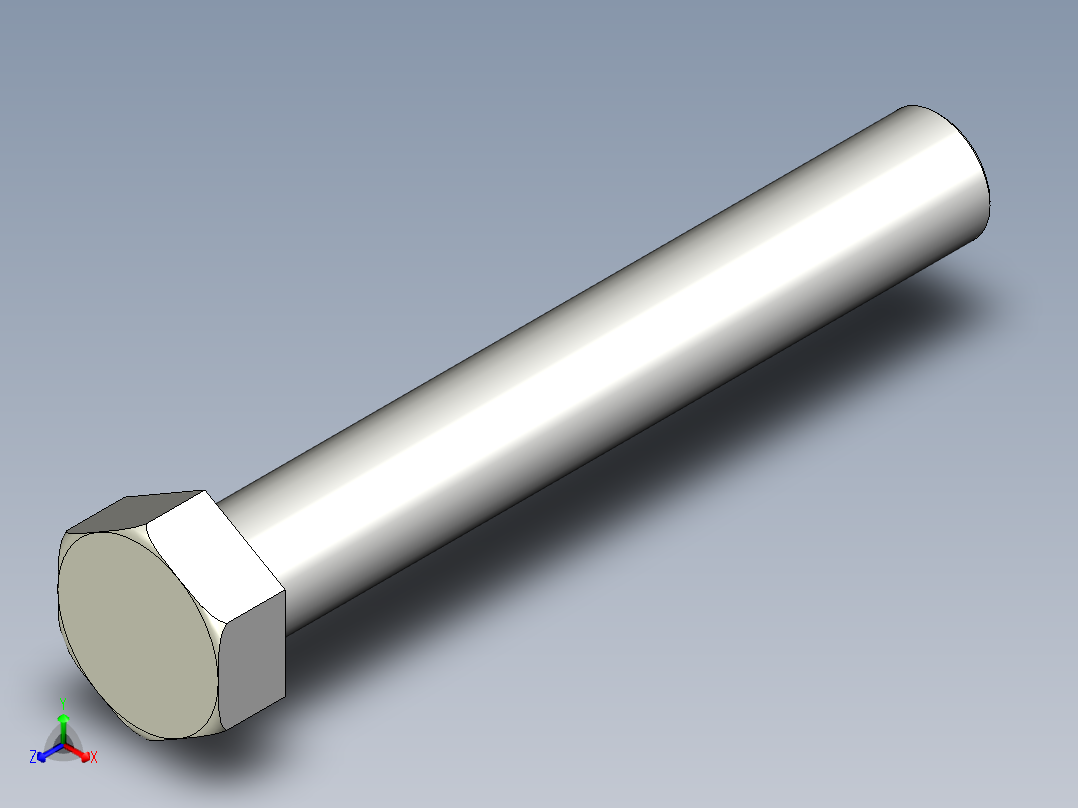 外六角螺絲RCBB-3D多系列多零件图纸模型