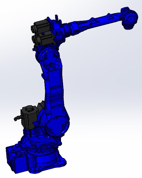 YASKAWA MPL80II六轴工业机器人三维模型资料