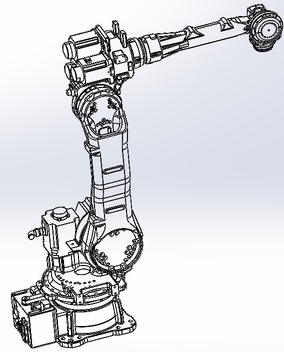 YASKAWA MPL80II六轴工业机器人三维模型资料