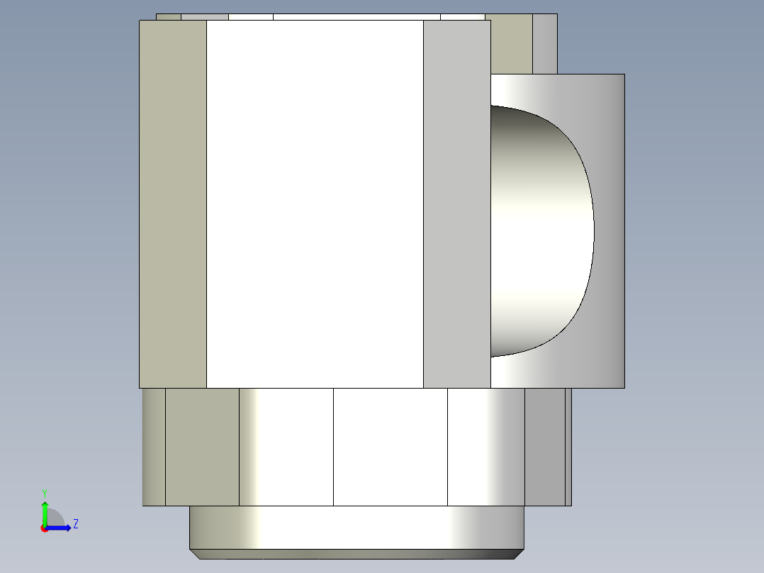 基恩士OP-76875_2_kc图纸模型左视图