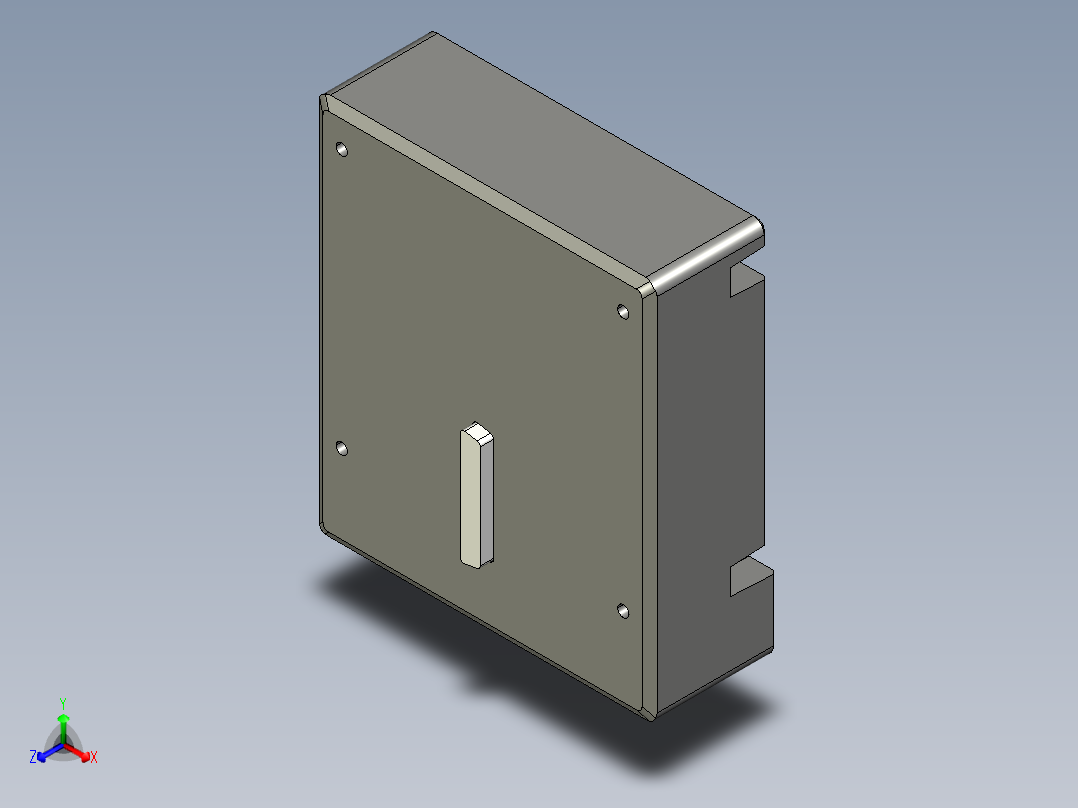 基恩士VT3-VD1_kc图纸模型正等轴测图