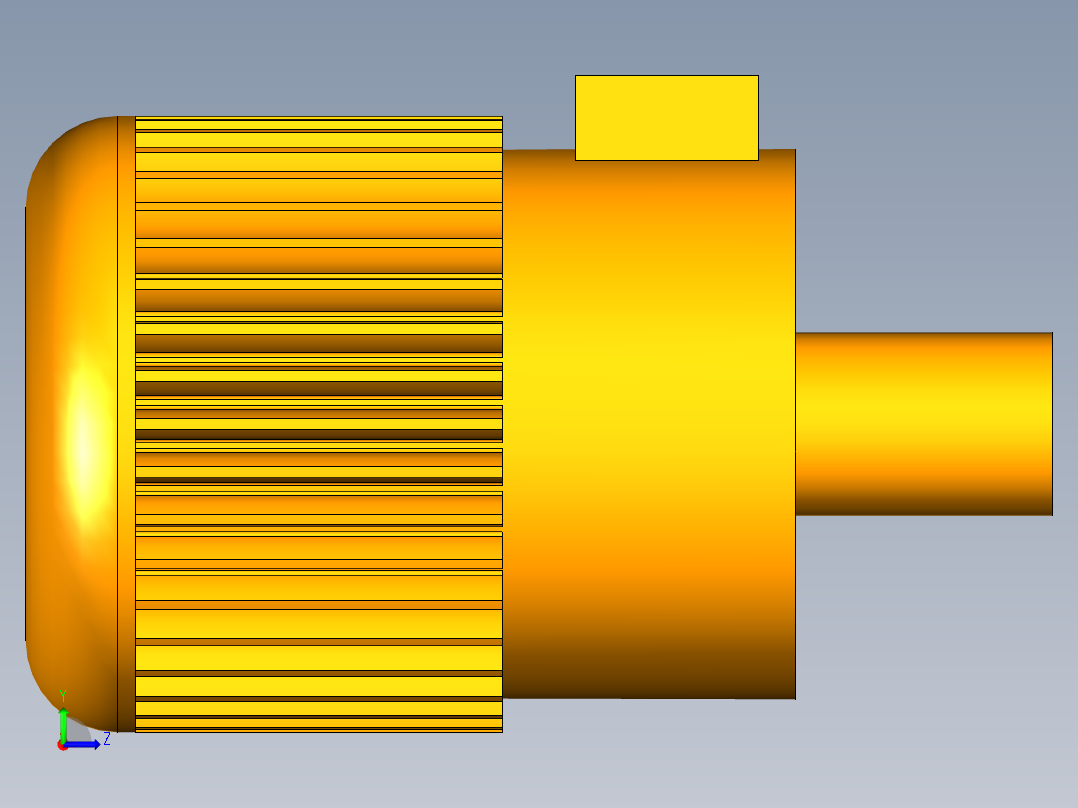 杯子打磨装置 (2)左视图