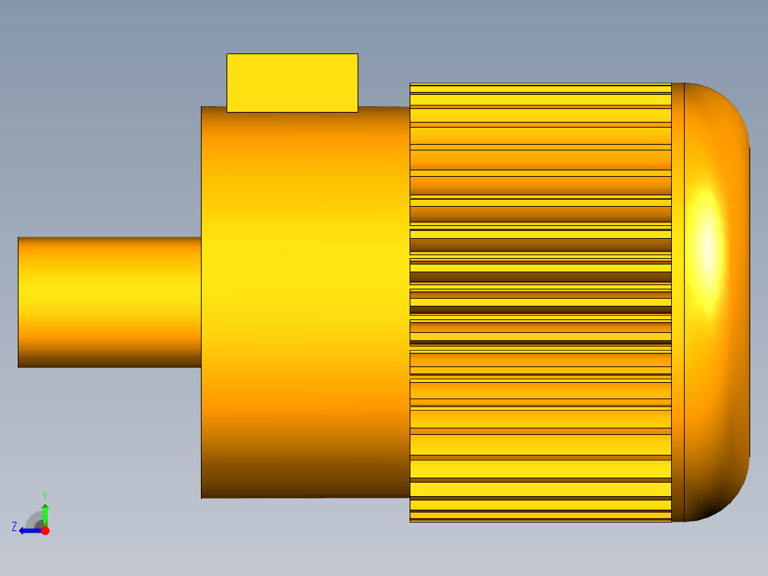 杯子打磨装置 (2)右视图