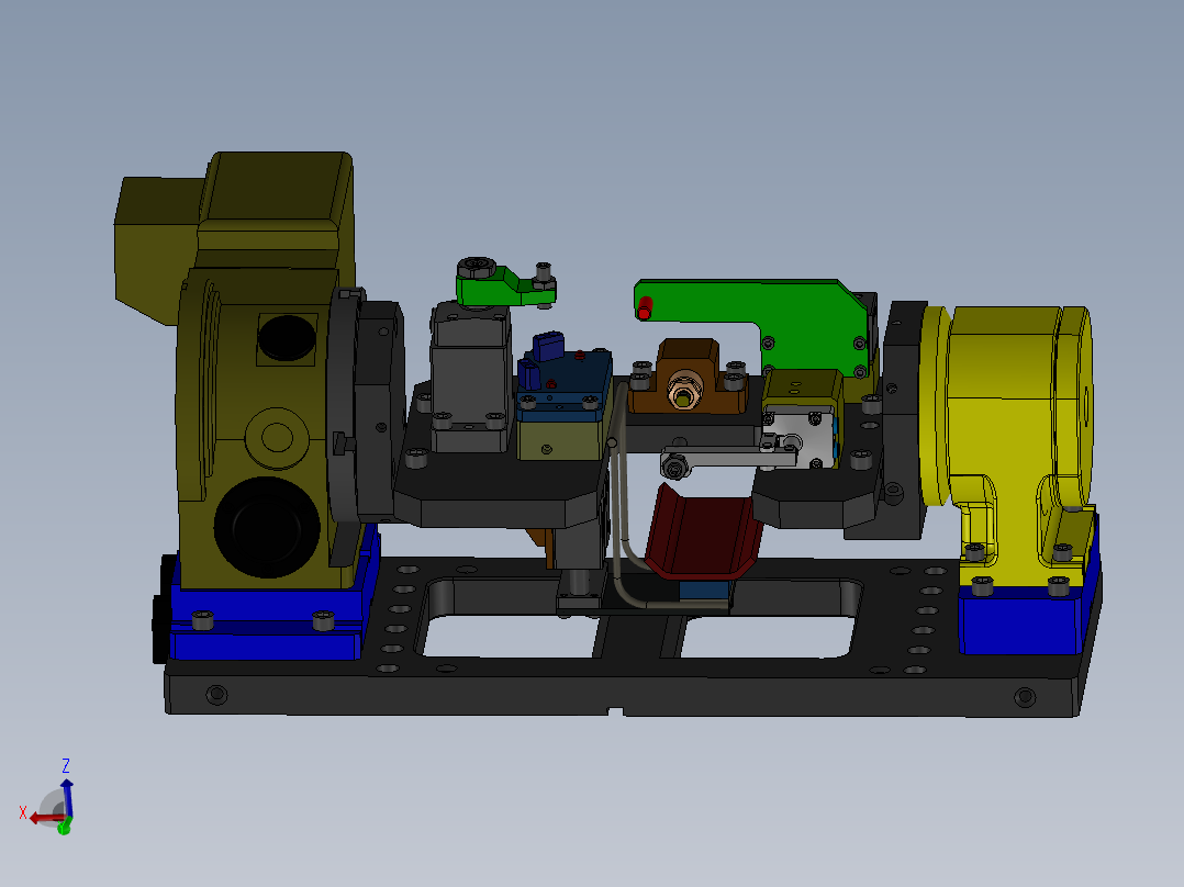 jig milling<span style='color: red'>机床</span>旋转轴旋转台
