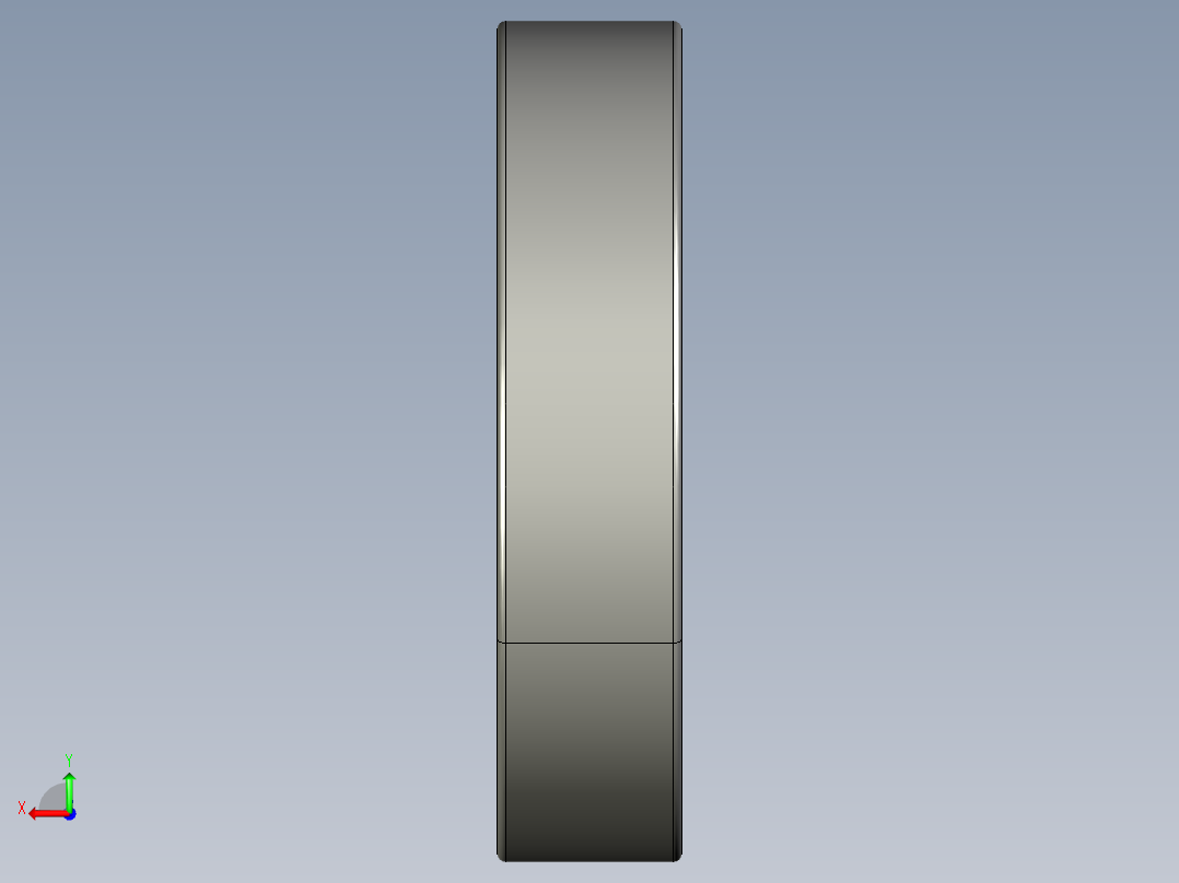 深沟球轴承61804后视图