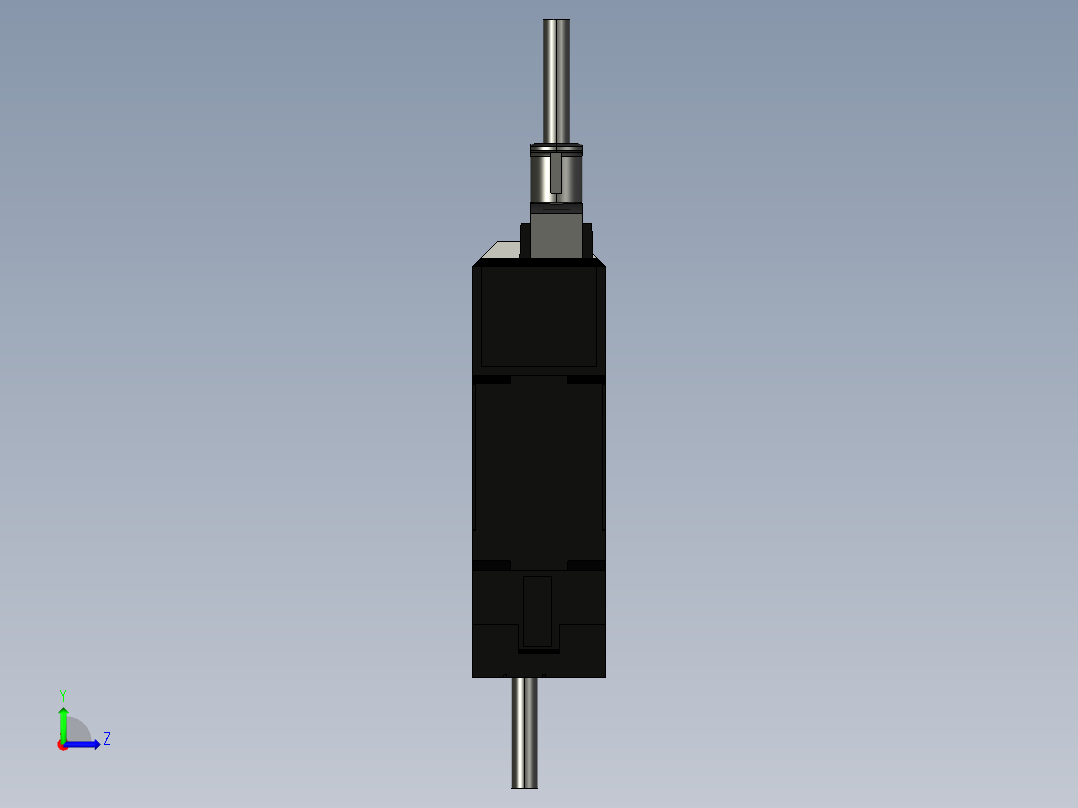 基恩士GT2-71N_71P_kc图纸模型左视图