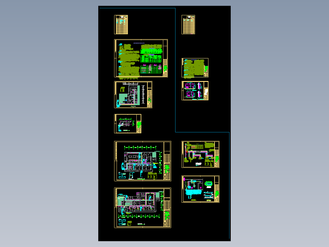 北京某医院净化工程施工图纸
