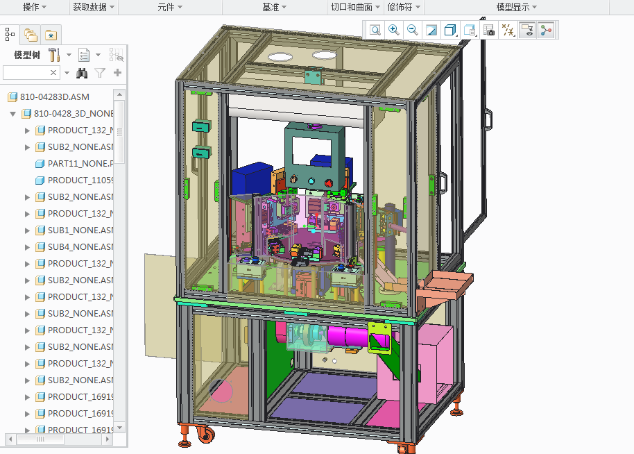 3电子塑胶冲压车间 非标自动化设备3D图纸3D模型