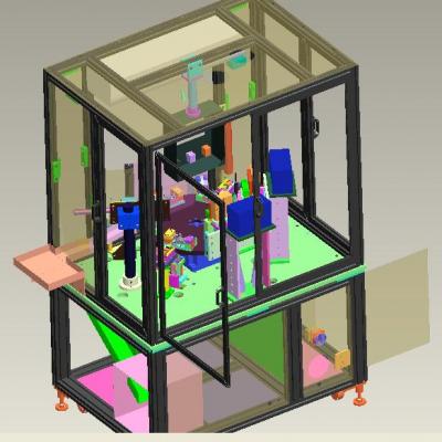 3电子塑胶冲压车间 非标自动化设备3D图纸3D模型