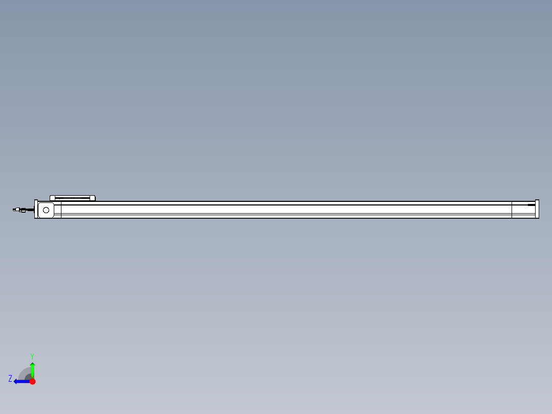 威洛博LB.GB同步带传动--欧规系列LB6A-L130-S1550-BR右视图