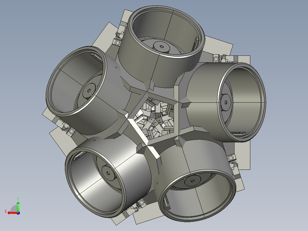 超强喇叭扩音器后视图