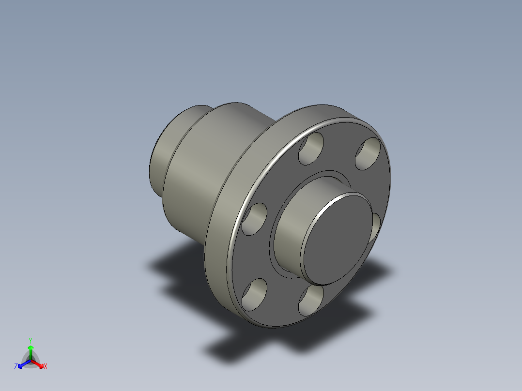 山云日尚SYS滚珠丝杠SFI4005.stp