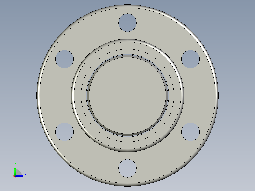 山云日尚SYS滚珠丝杠SFI4005.stp左视图