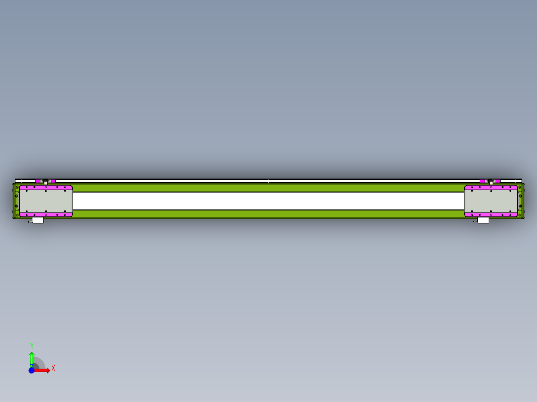 威洛博LC系列3d模型模组2LC14S2Y-S1500前视图