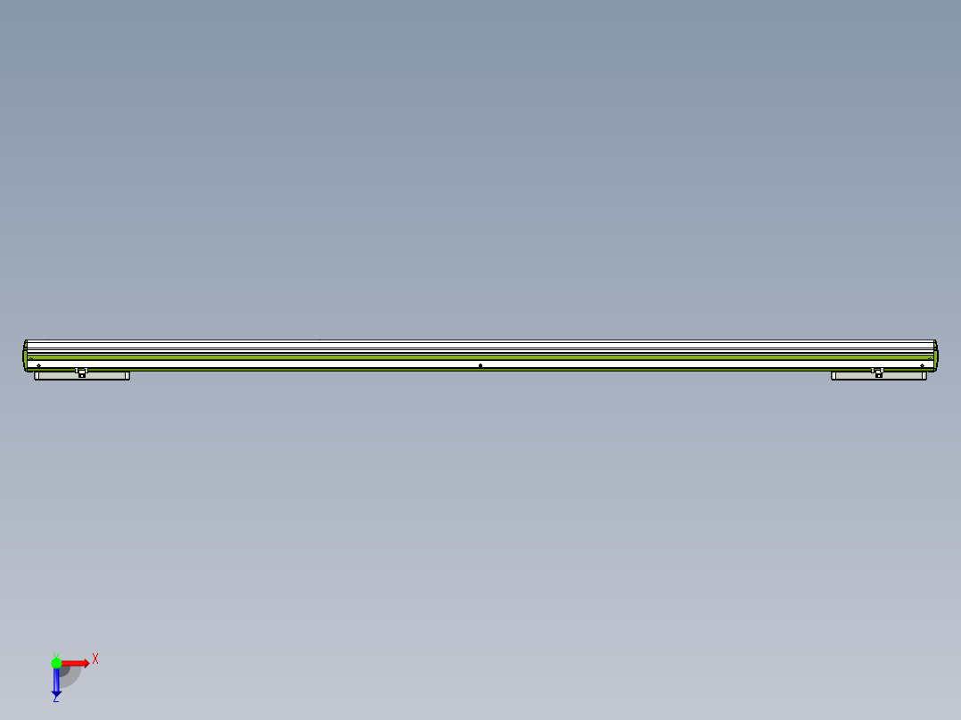 威洛博LC系列3d模型模组2LC14S2Y-S1500俯视图